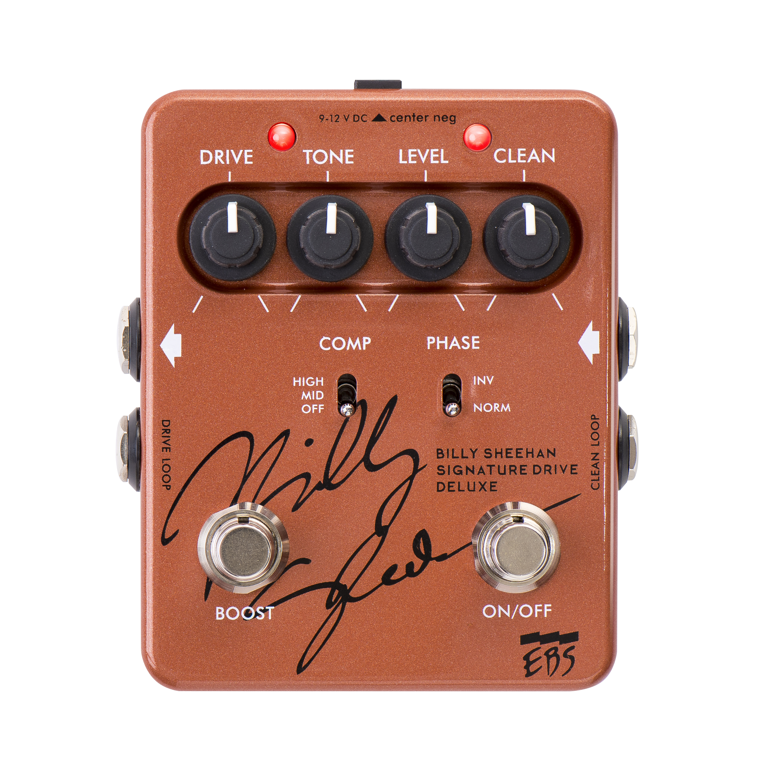 NEW: EBS Billy Sheehan Signature Drive Deluxe - EBS Professional